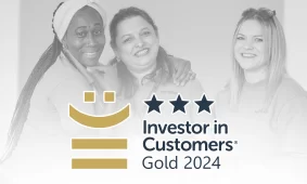 Investors in Customers Gold Award