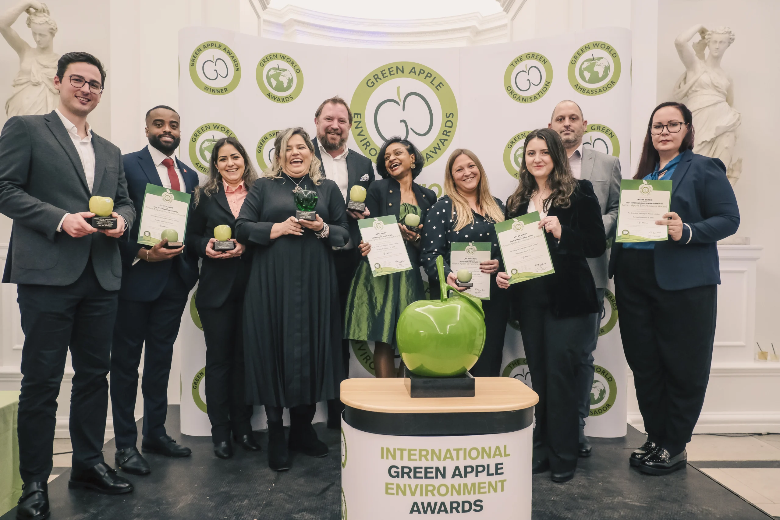 Highest scorers at Green Apple Awards 2024: JPC ranked National Champion in Property Management