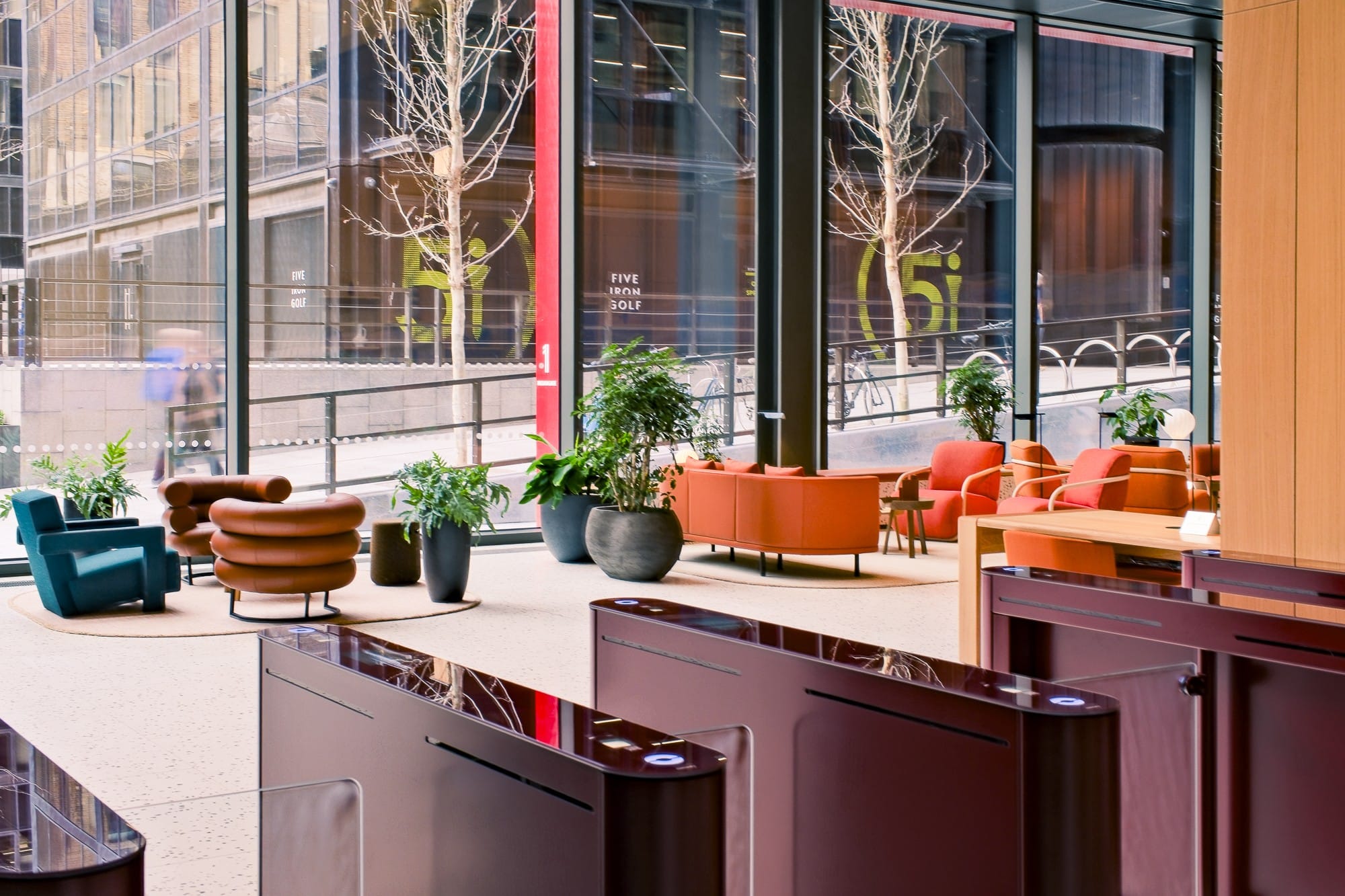 Interior of 1 Broadgate, a WELL-certified office building maintained by JPC by Samsic