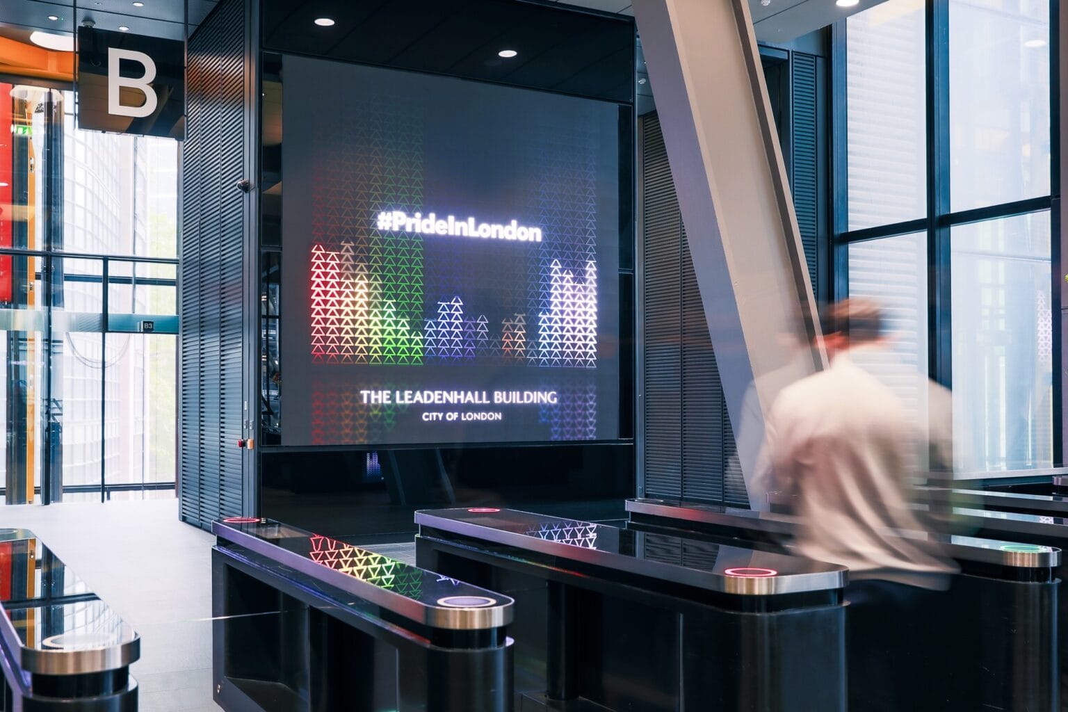 Reception at The Leadenhall Building, London