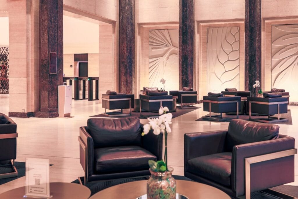 Lounge at the Adelphi, London